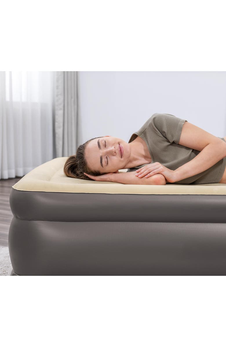 Coleman GuestRest 18 Inch Air Mattress, Queen, Alternate, color, Gray