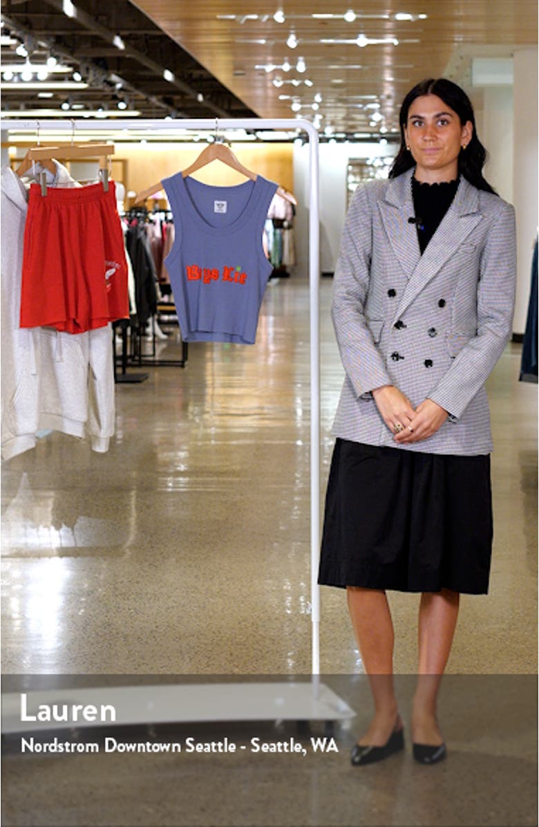 Better Luck Next Time Rib Crop Tank, sales video thumbnail