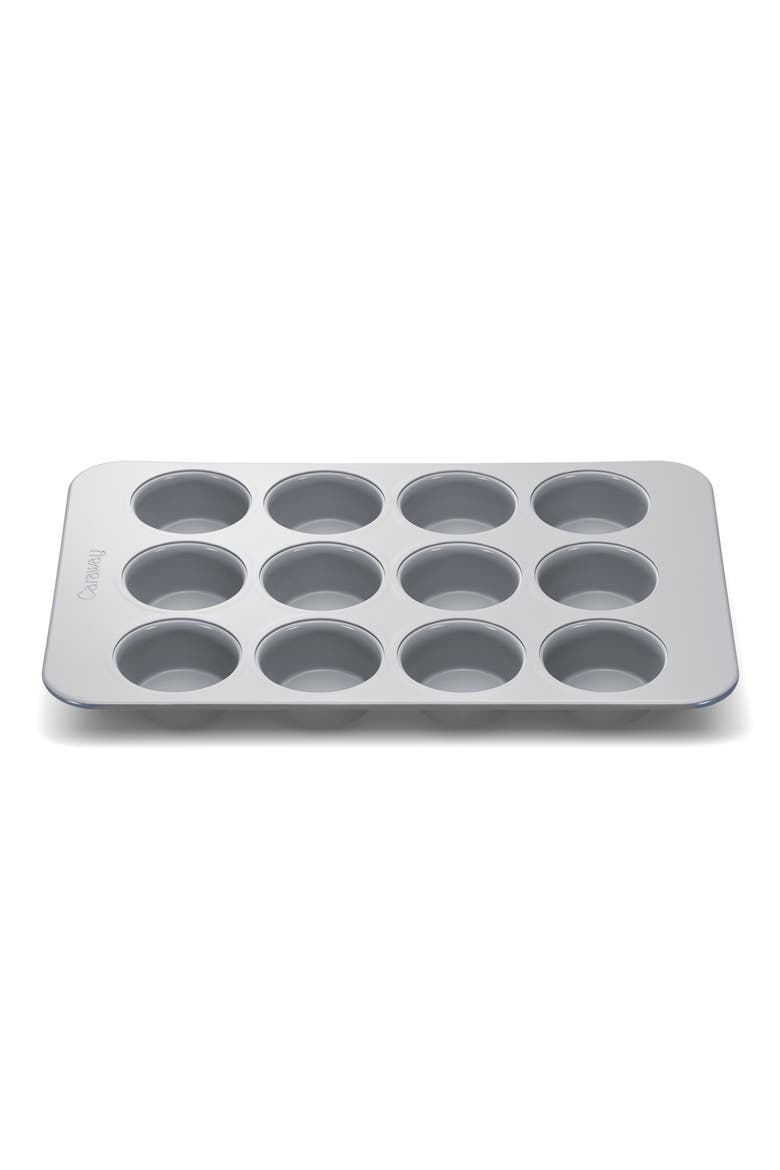 Nonstick Ceramic Muffin Pan, Main, color, SLATE