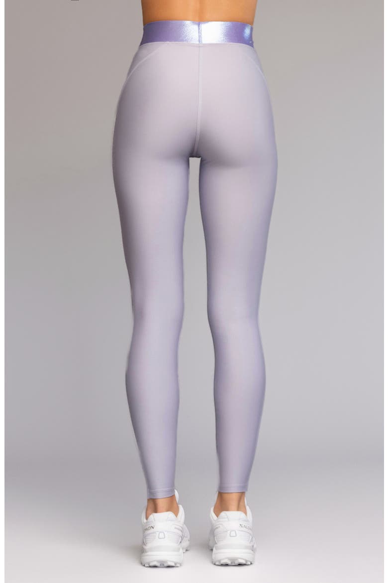 Lina High Waist Leggings, Alternate, color, STEEL