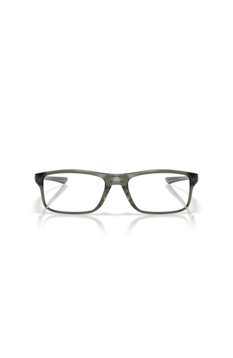 Oakley 53mm Rectangle optical glasses, Alternate, color, Grey