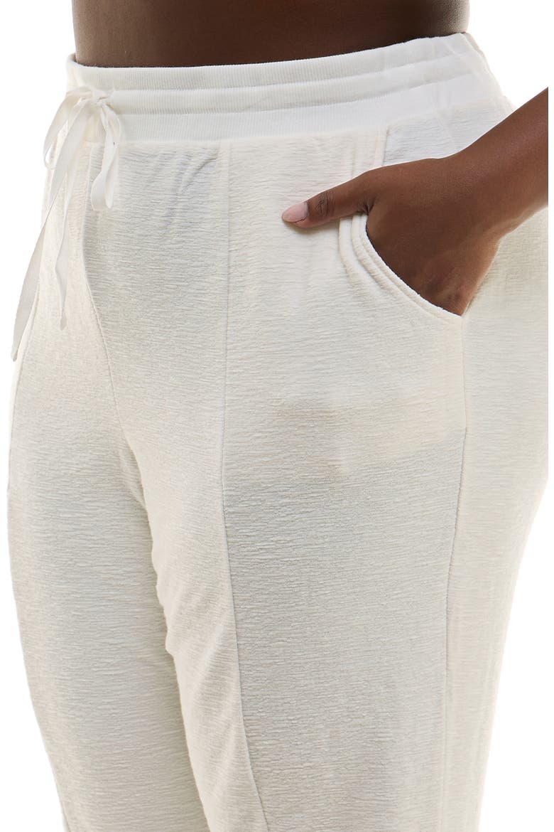 Novelty Joggers, Alternate, color, IVORY