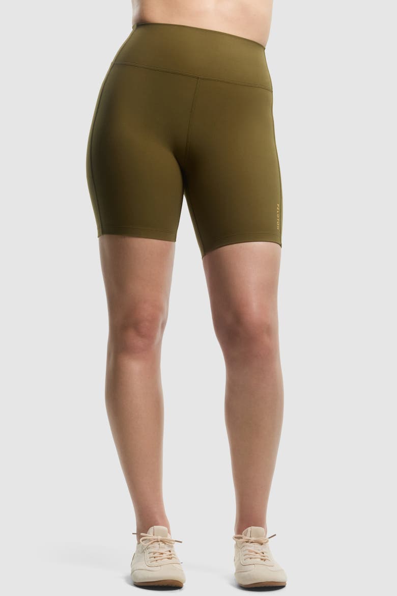 Cadent High Rise Pocket Bike Short 7", Main, color, Dark Olive
