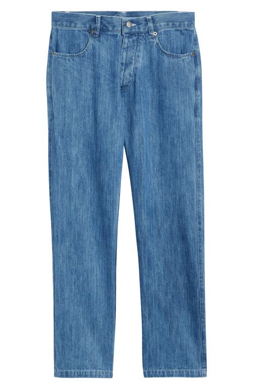 Alex Crane  Straight Leg Organic Cotton Jeans In Blue