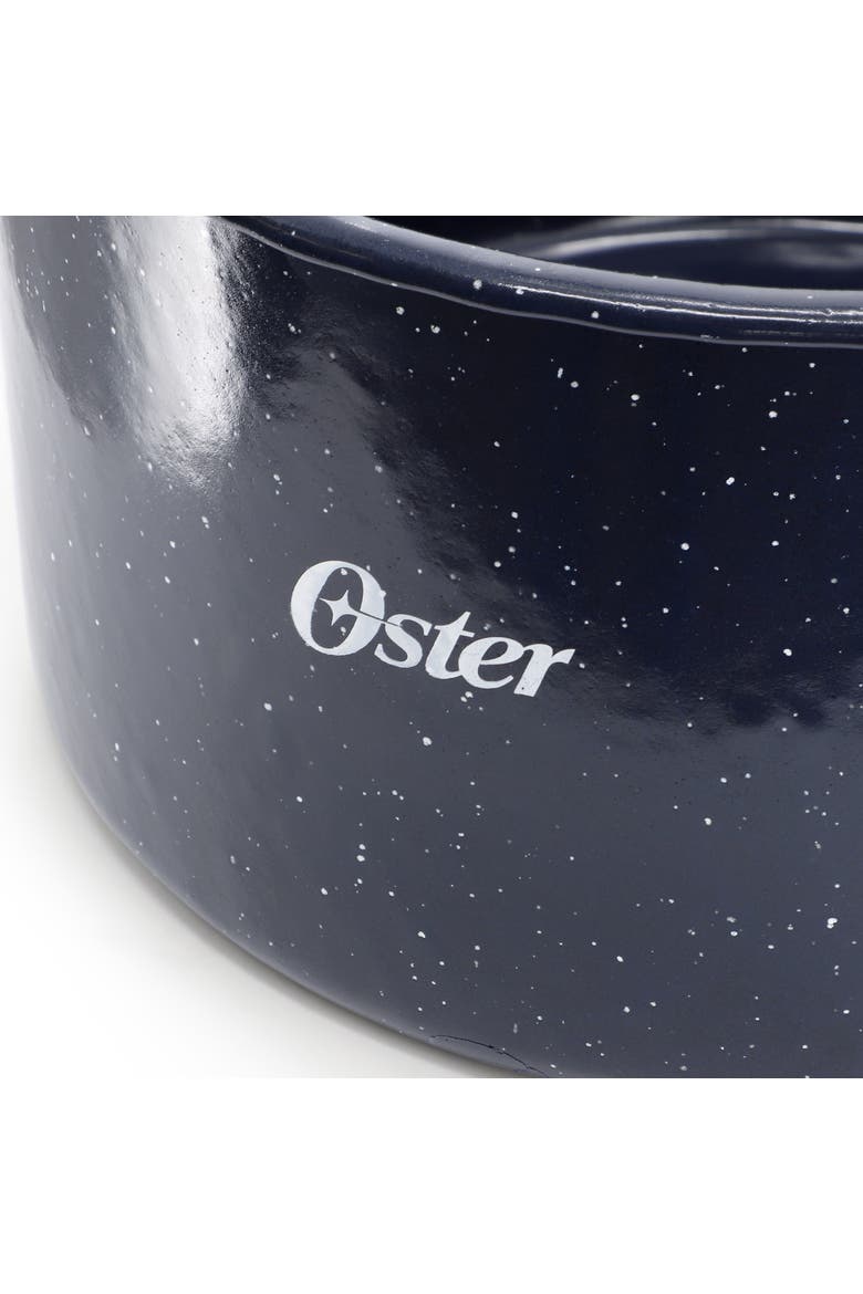 Castillo 11 Quart Enamel on Steel Stock Pot with Lid, Alternate, color, Blue