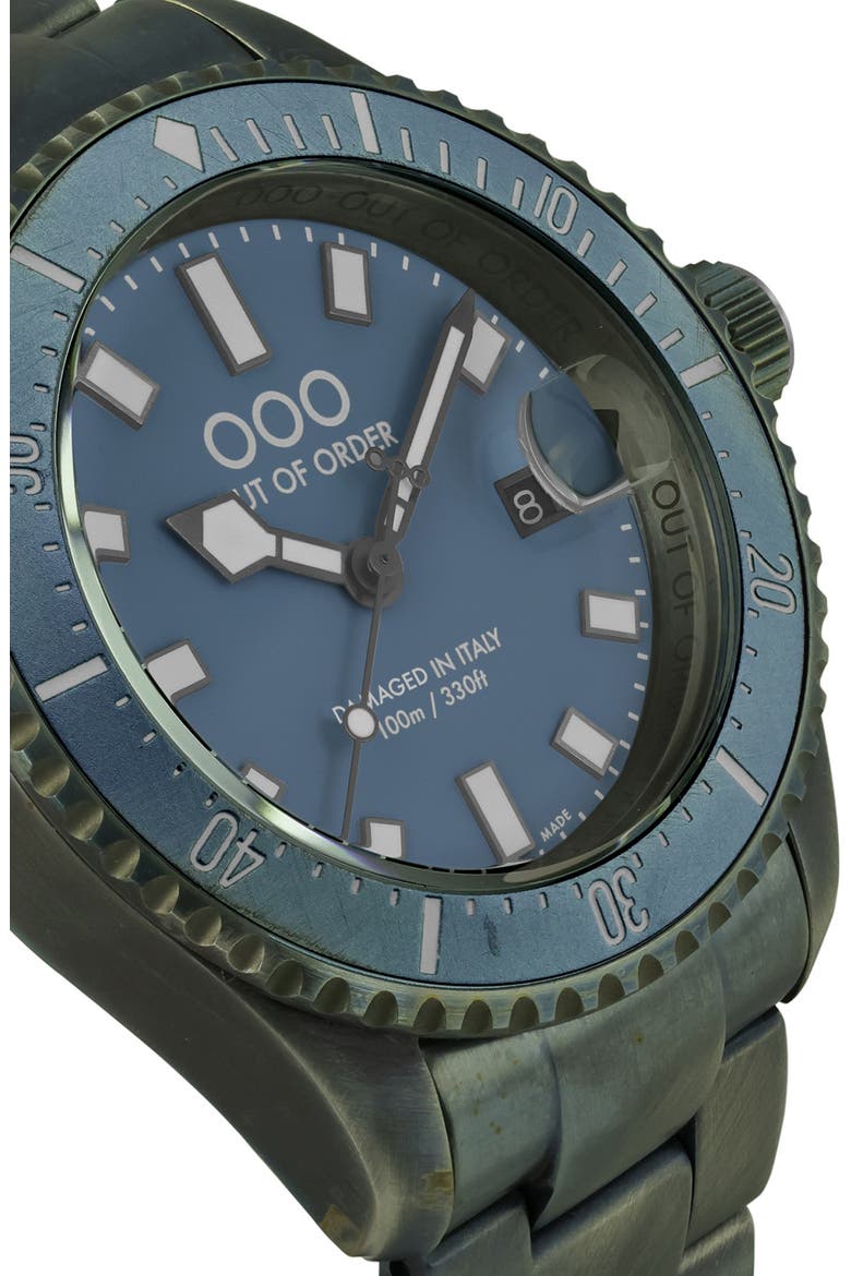 Casanova Bracelet Watch, 44mm, Alternate, color, BLUE