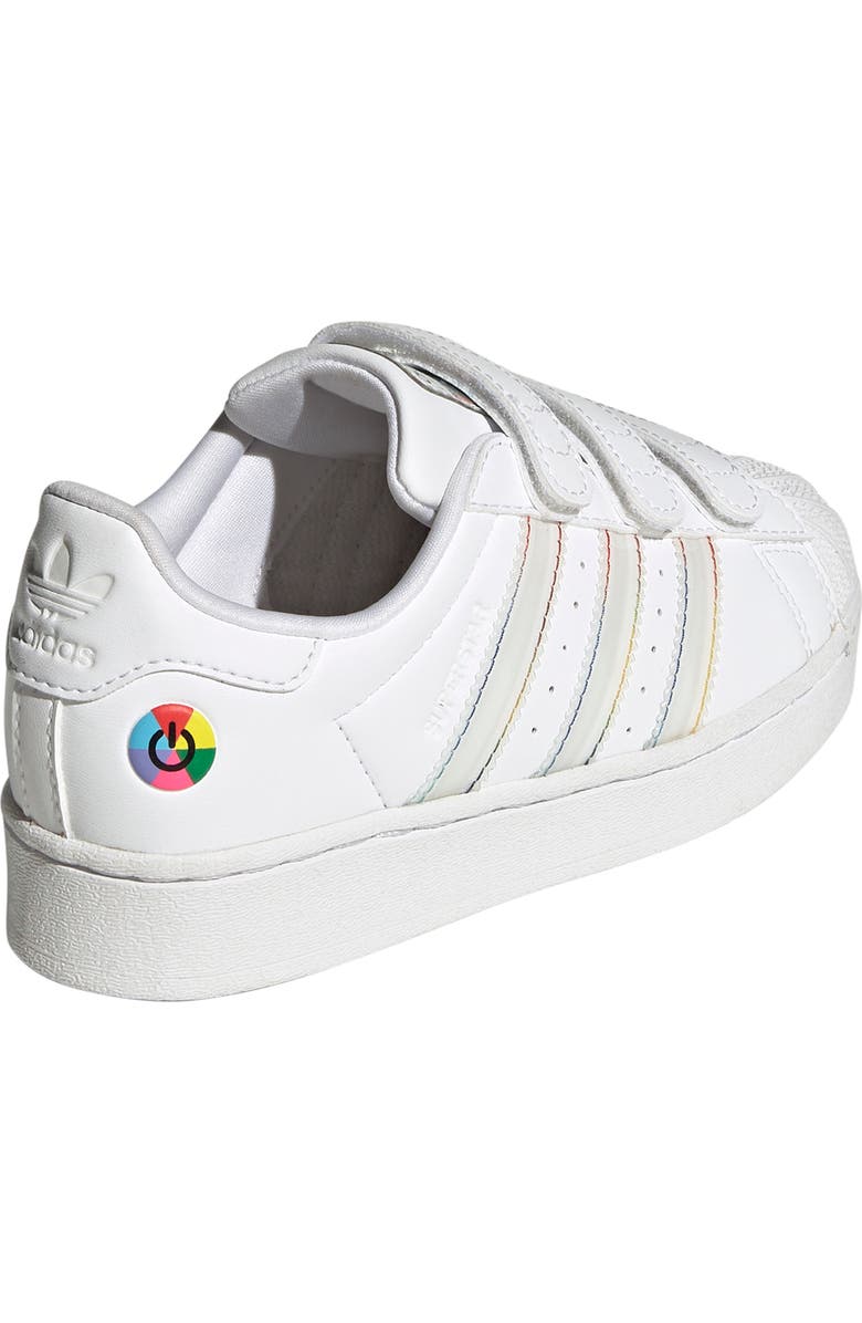 adidas Kids' Superstar LED Light-Up Sneaker, Alternate, color,