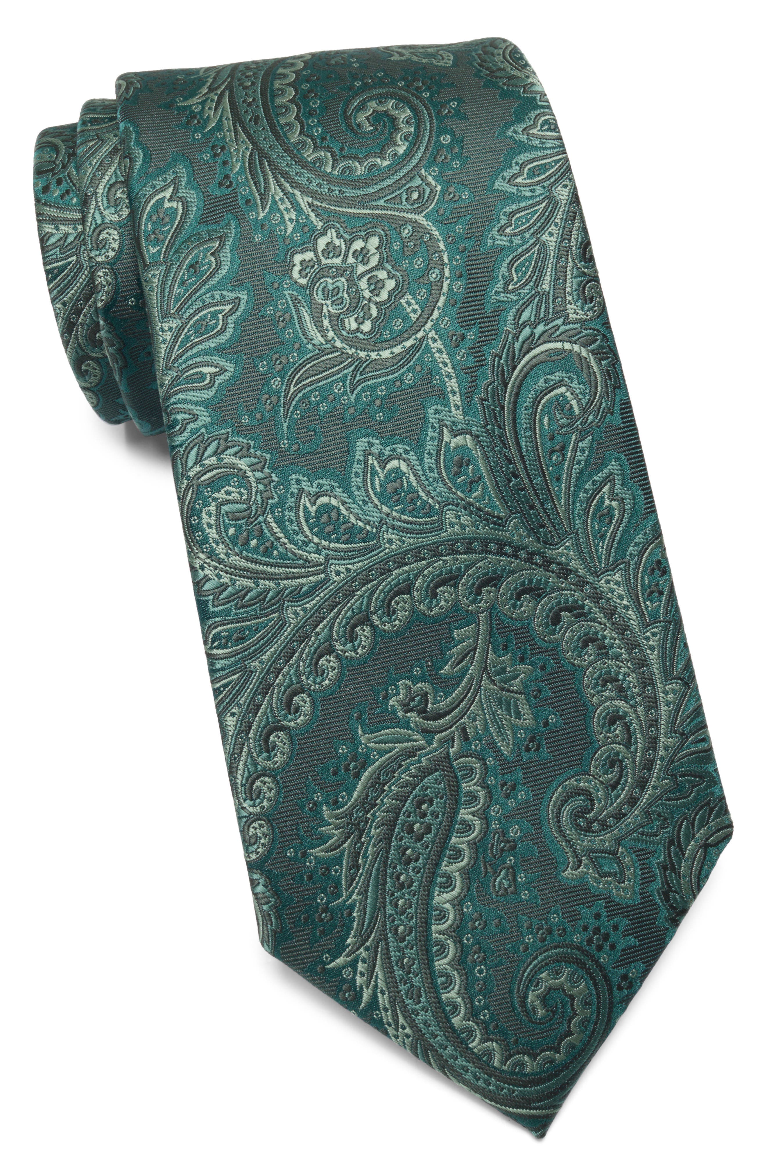 Tommy Hilfiger Lucia Paisley Jacquard Tie