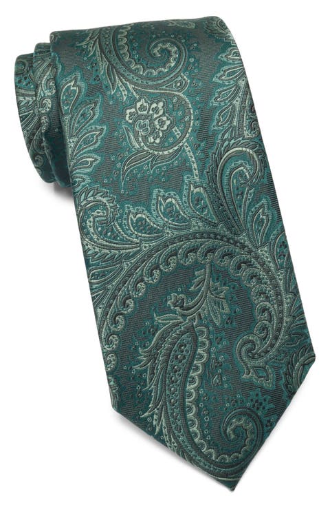 Lucia Paisley Jacquard Tie