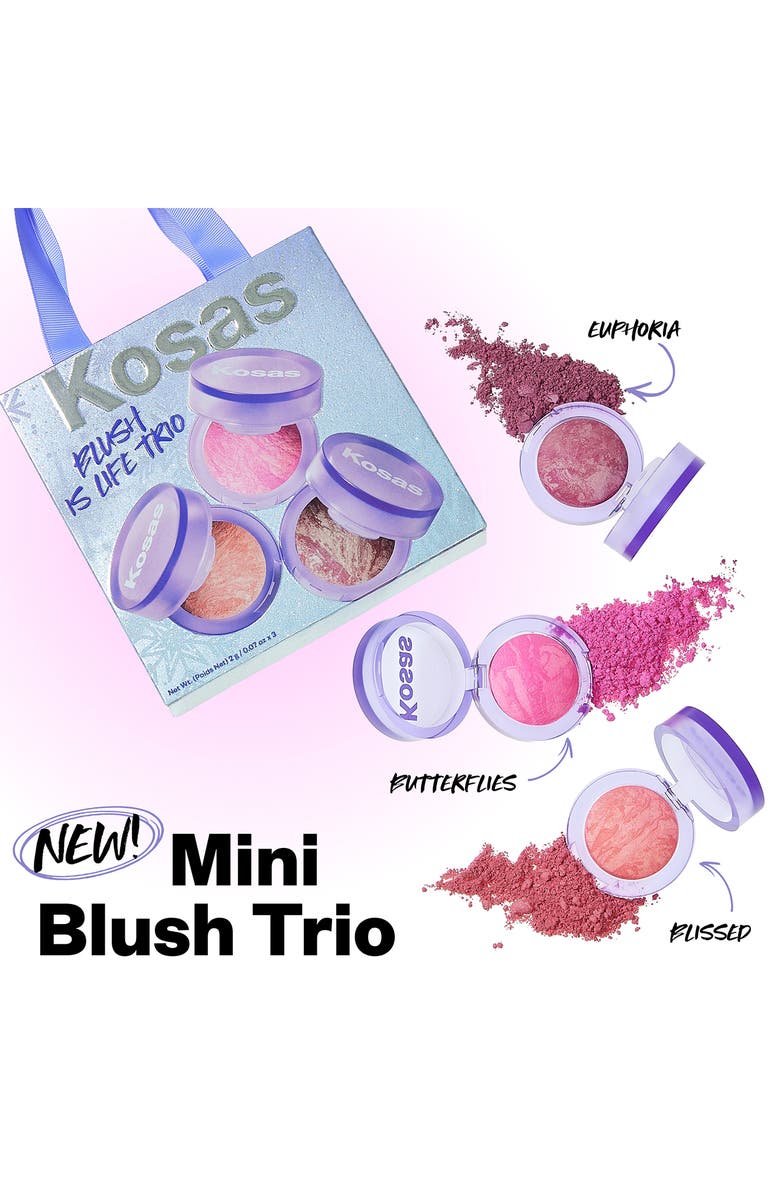Kosas Mini Blush is Life Set (Limited Edition) $45 Value, Alternate, color, 