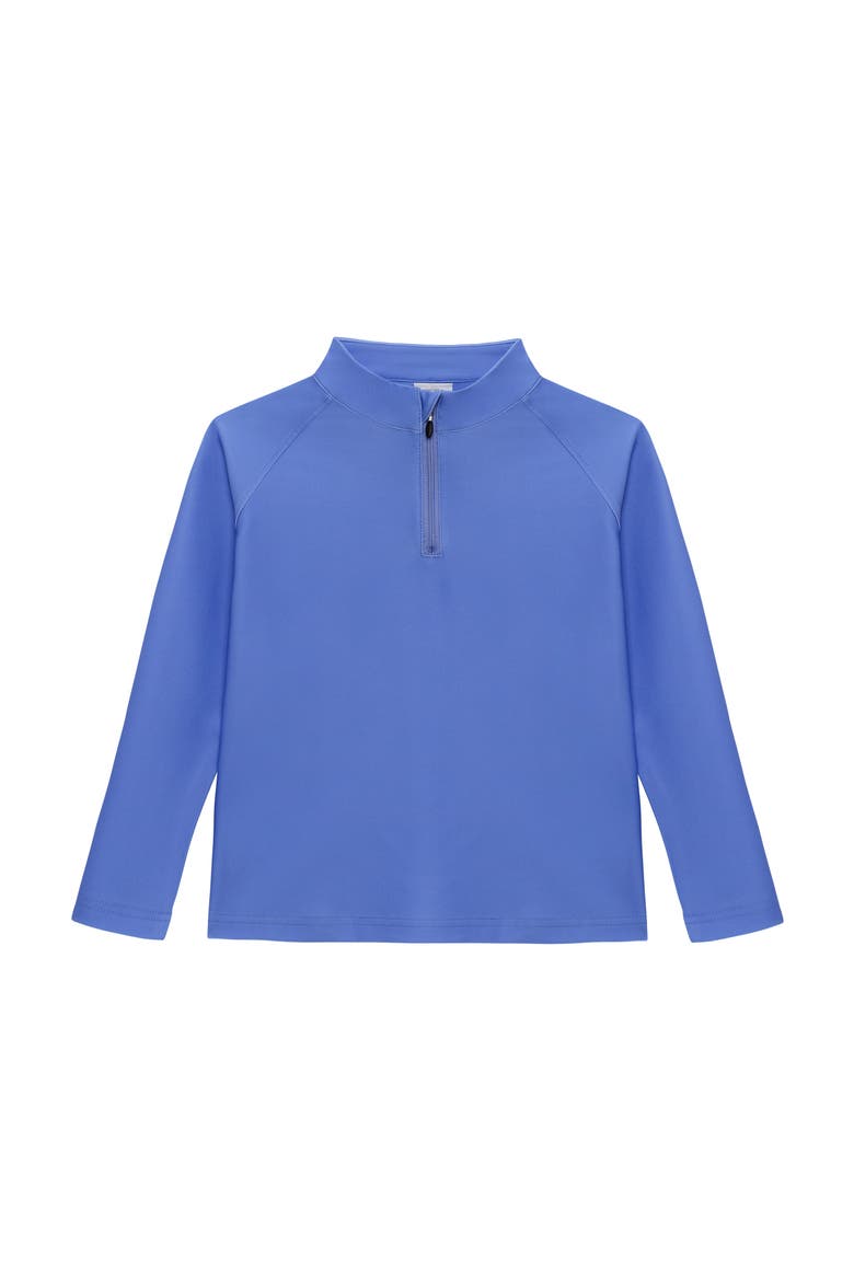 Boys Half Zip, Alternate, color, Sky Blue