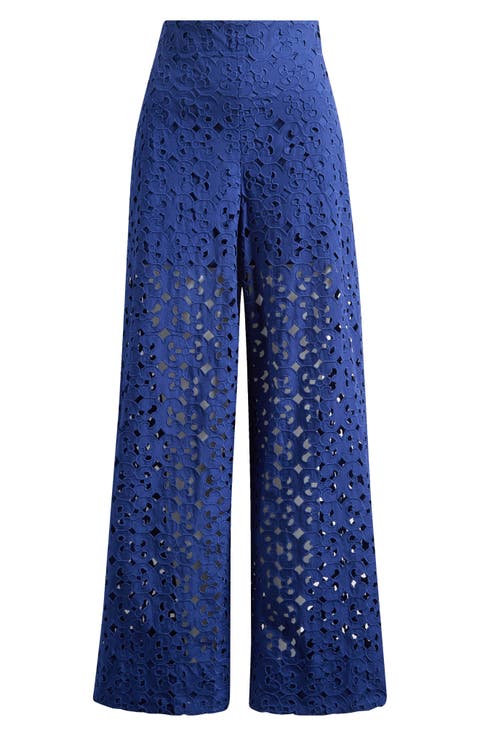 Lados Keidas Cotton Eyelet Pants