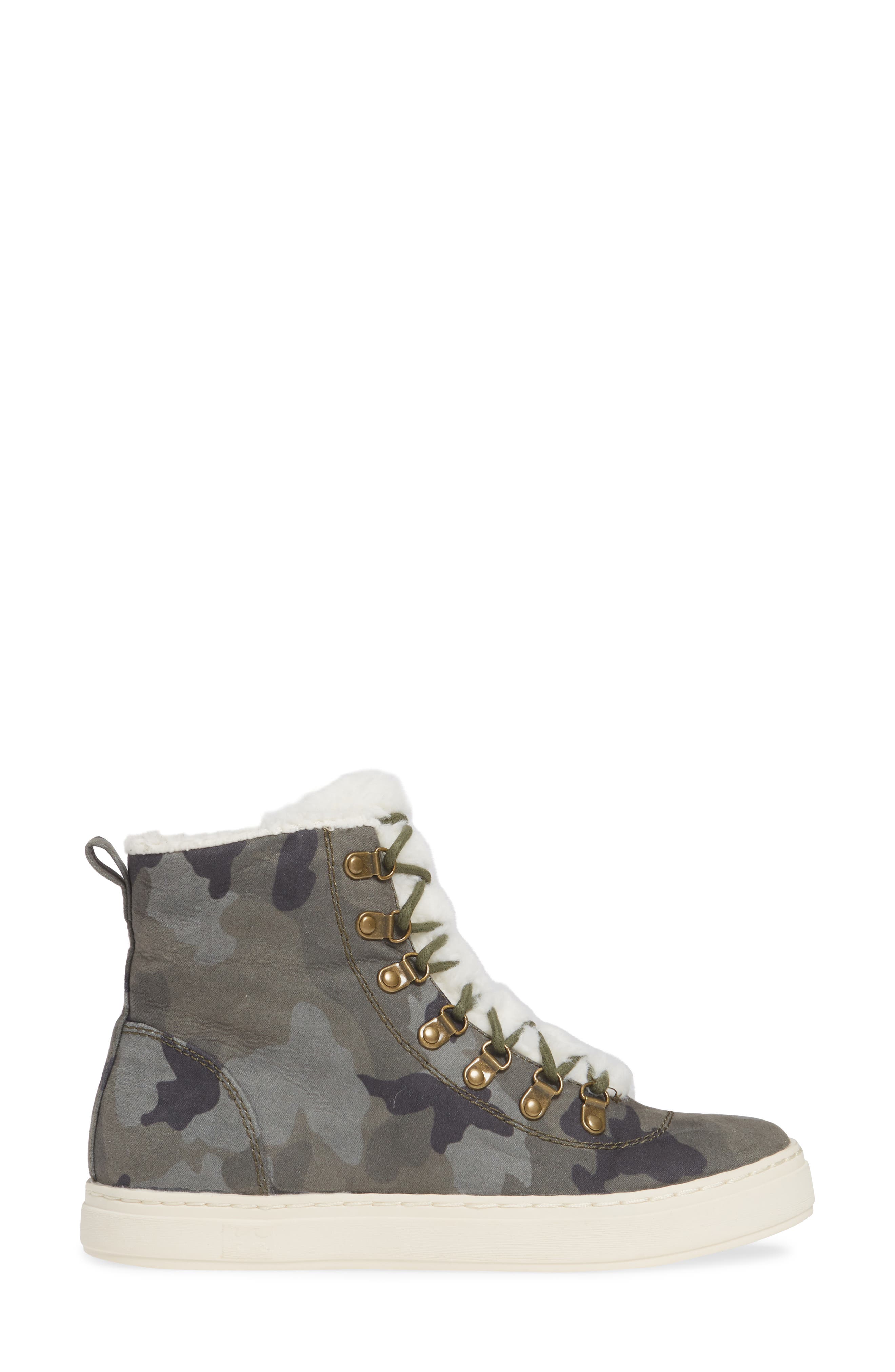 Take a Hike High Top Sneaker, Alternate, color, CAMO