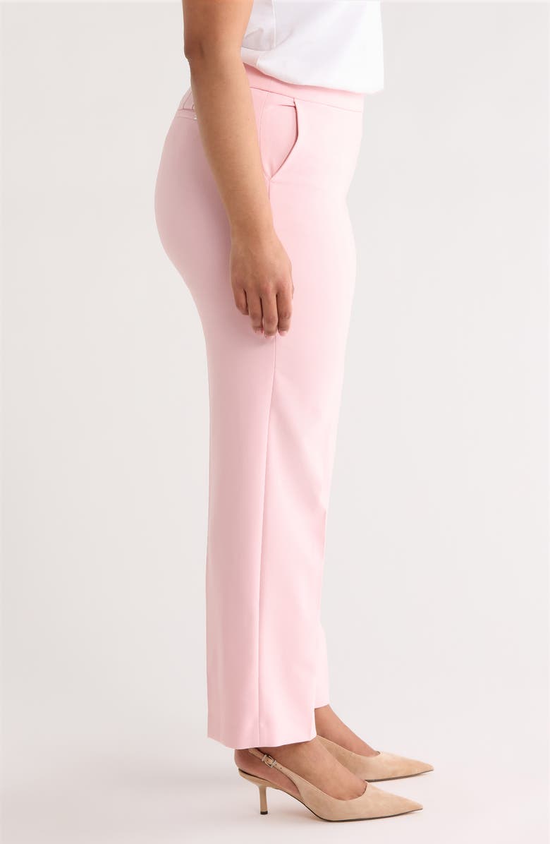Anne Klein Grace High Waist Pull-On Pants, Alternate, color, Rose Water