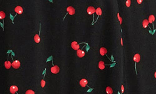 City Chic Jessie Cherry Print Maxi Dress