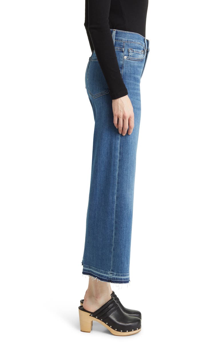 FRAME Pixie Le Slim Palazzo Wide Leg Jeans, Alternate, color,