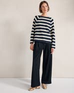 Haven Well Within Double Knit Pleated Wide Leg Trousers