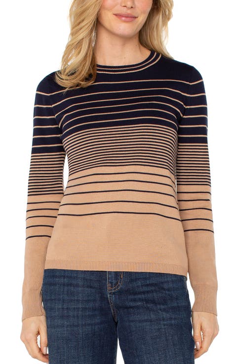 Stripe Crewneck Sweater