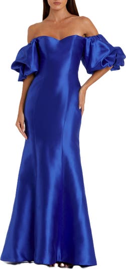 Mac Duggal Sweetheart Off The Shoulder Puff Sleeve Gown | Nordstrom Mac Duggal Sweetheart Off The Shoulder Puff Sleeve Gown | Nordstrom
