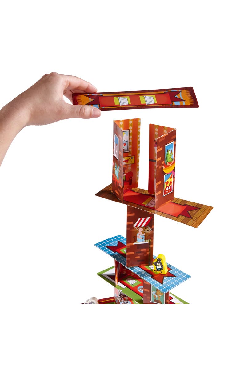 HABA Rhino Hero Super Battle - Exciting 3D Stacking Board Game for Kids & Adults, Fun Family Games, Stacking Card Games for Kids, Made in Germany, Alternate, color, Multi