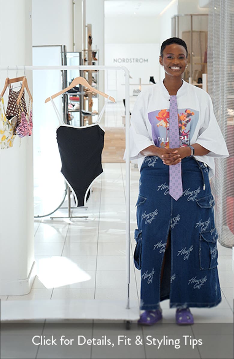 Tory Fine Line One-Piece Swimsuit, sales video thumbnail