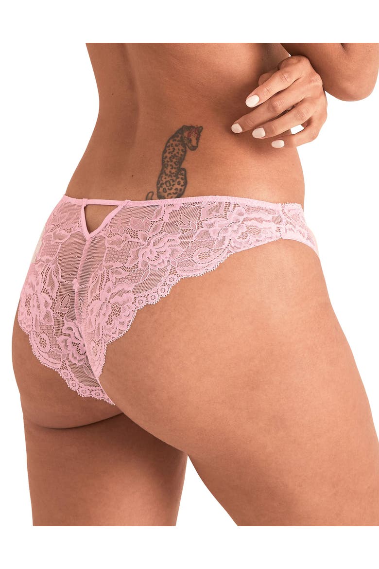 Yrene Cheeky Panties, Alternate, color, Light pink