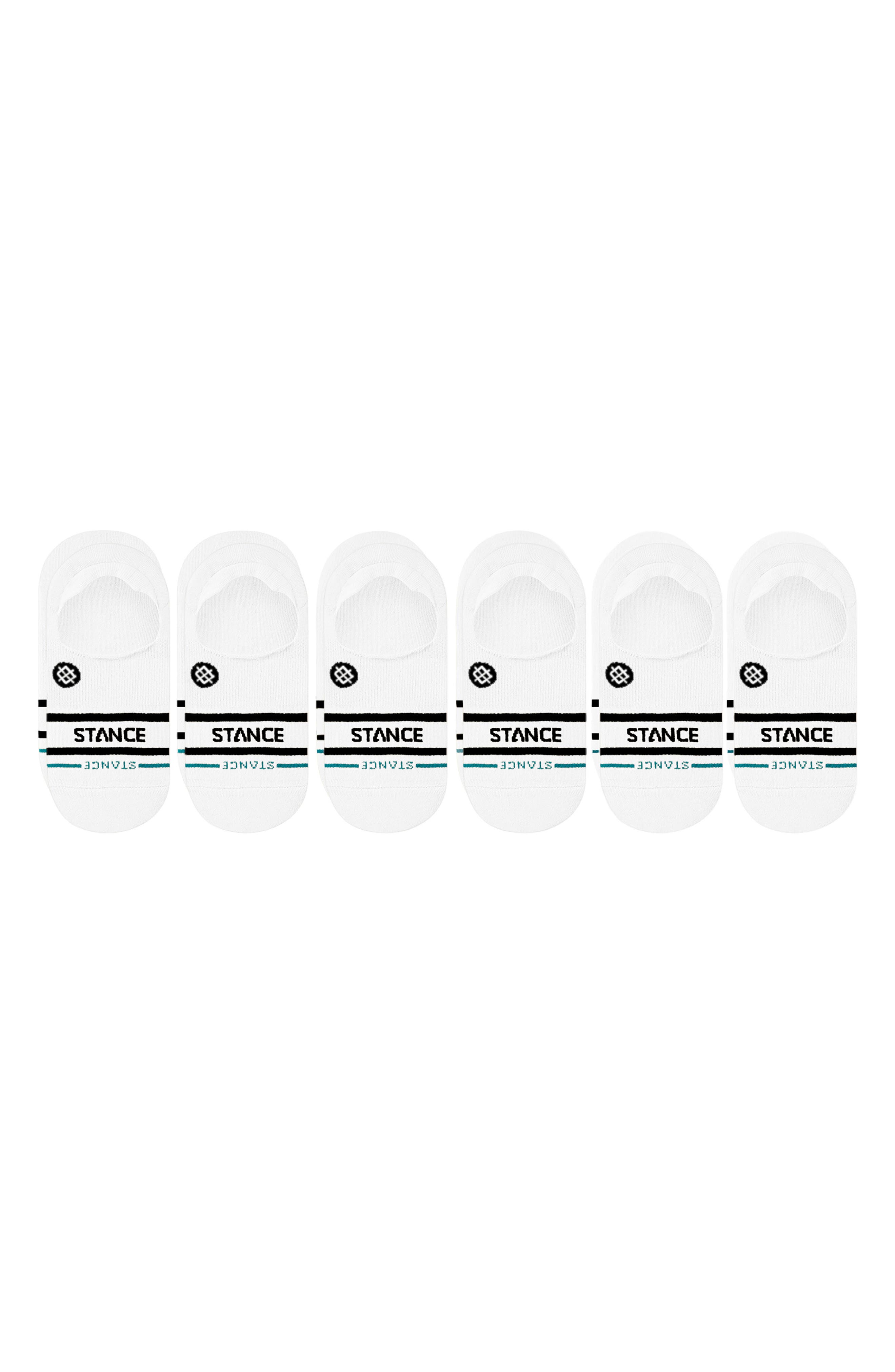 Core 6-Pack Cotton Blend No Show Socks - image 5