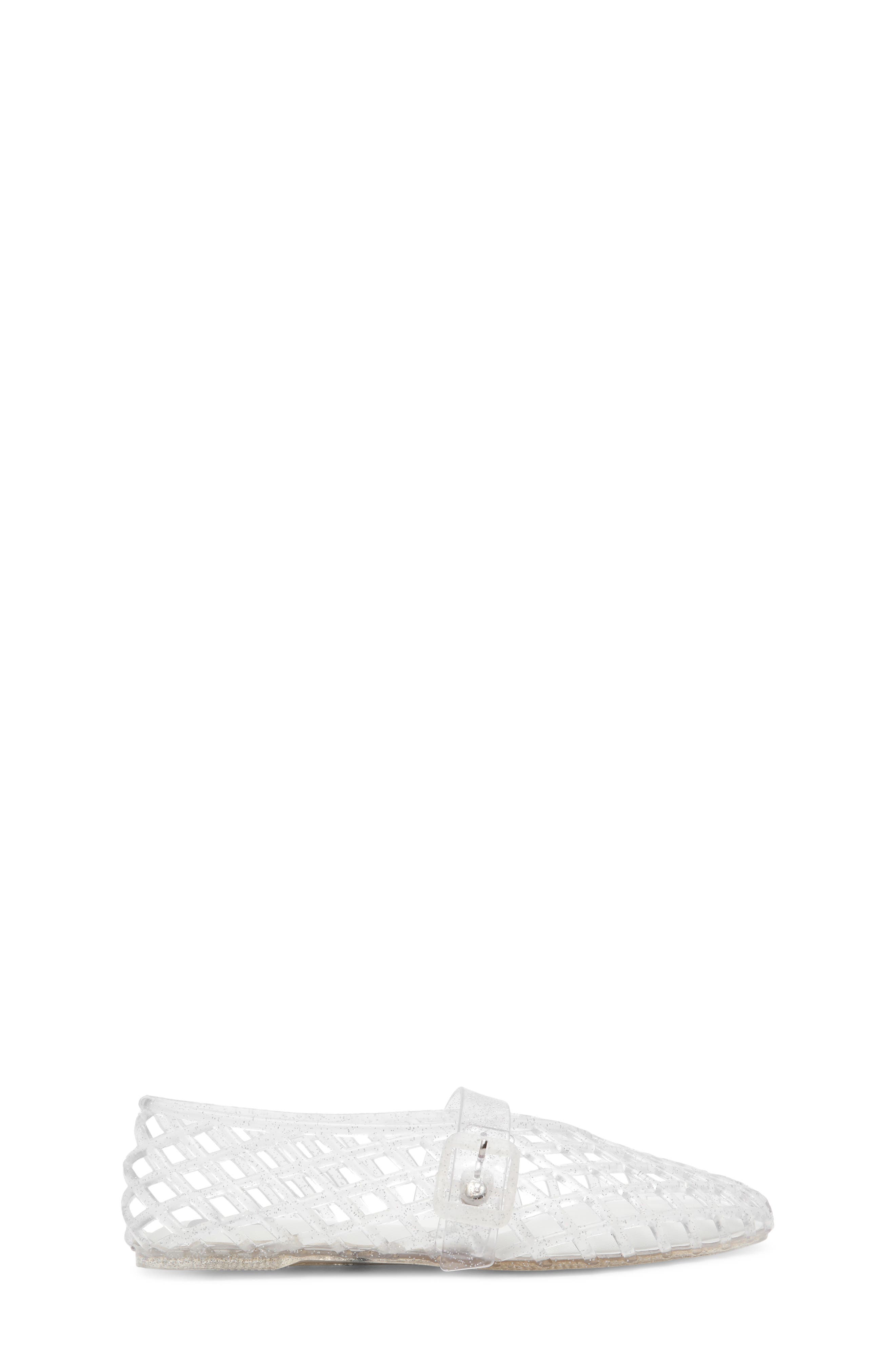 DV by Dolce Vita Kids' Holley Jelly Mary Jane Flat, Alternate, color, Clear