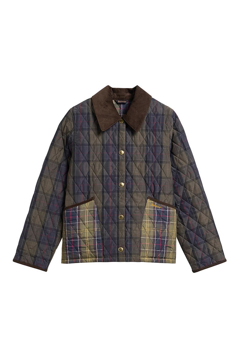 Tartan Reimagined Icon Quilted Jacket, Alternate, color, SHADOW CLASSIC/ CLASSIC