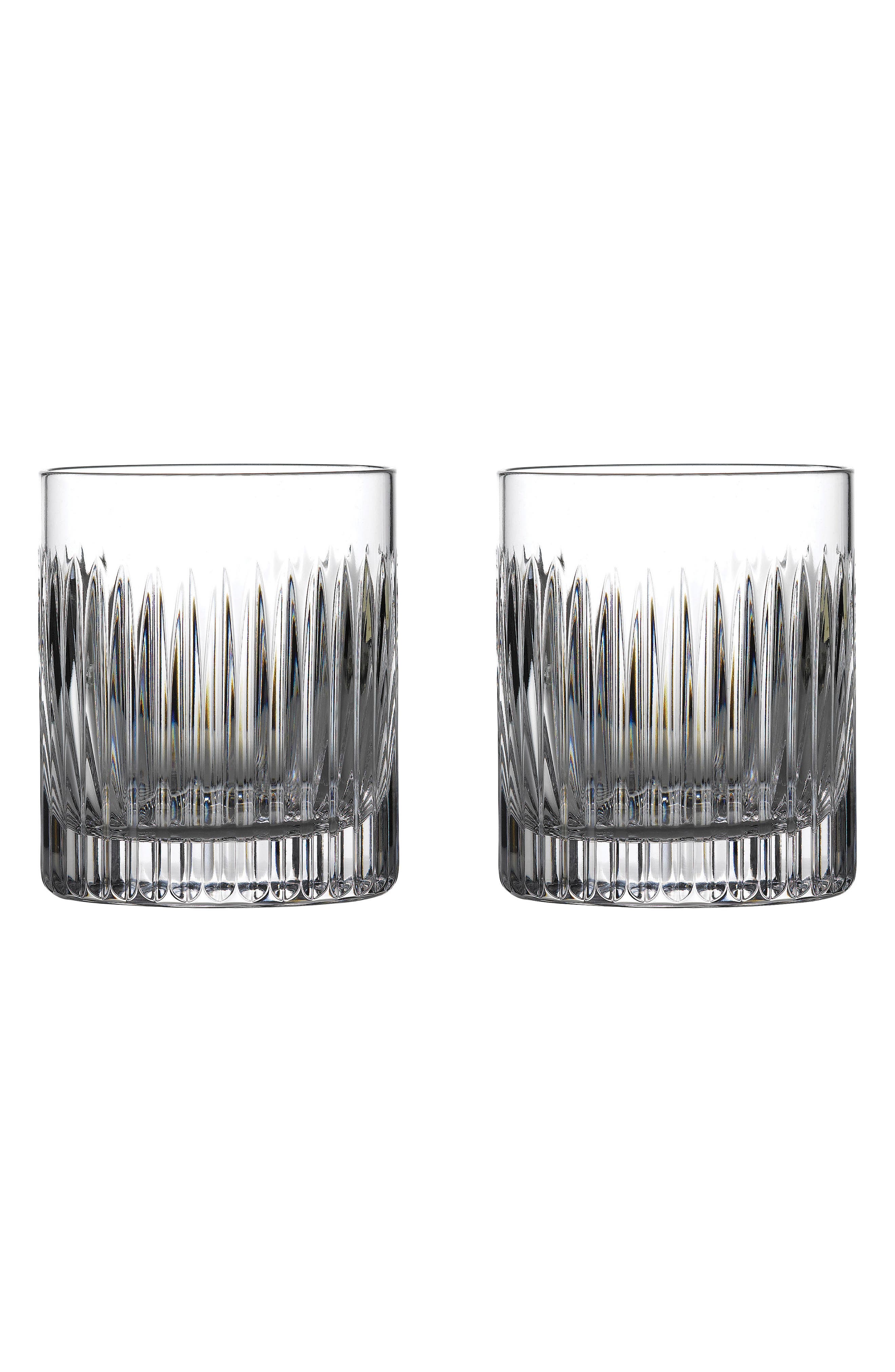 Waterford Aras Set of 2 Crystal Glasses
