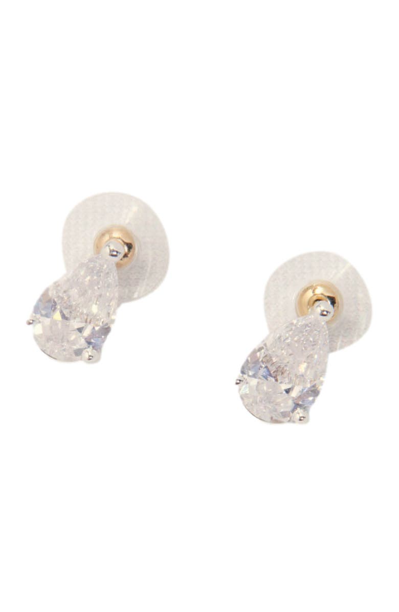 maje Small rhinestone earrings, Alternate, color,