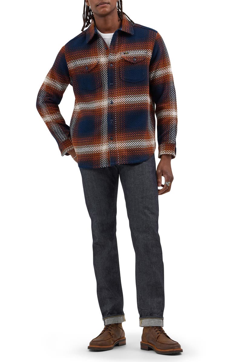 Lee 101 Regular Fit Straight Leg Cowboy Jeans, Alternate, color, Dry Indigo