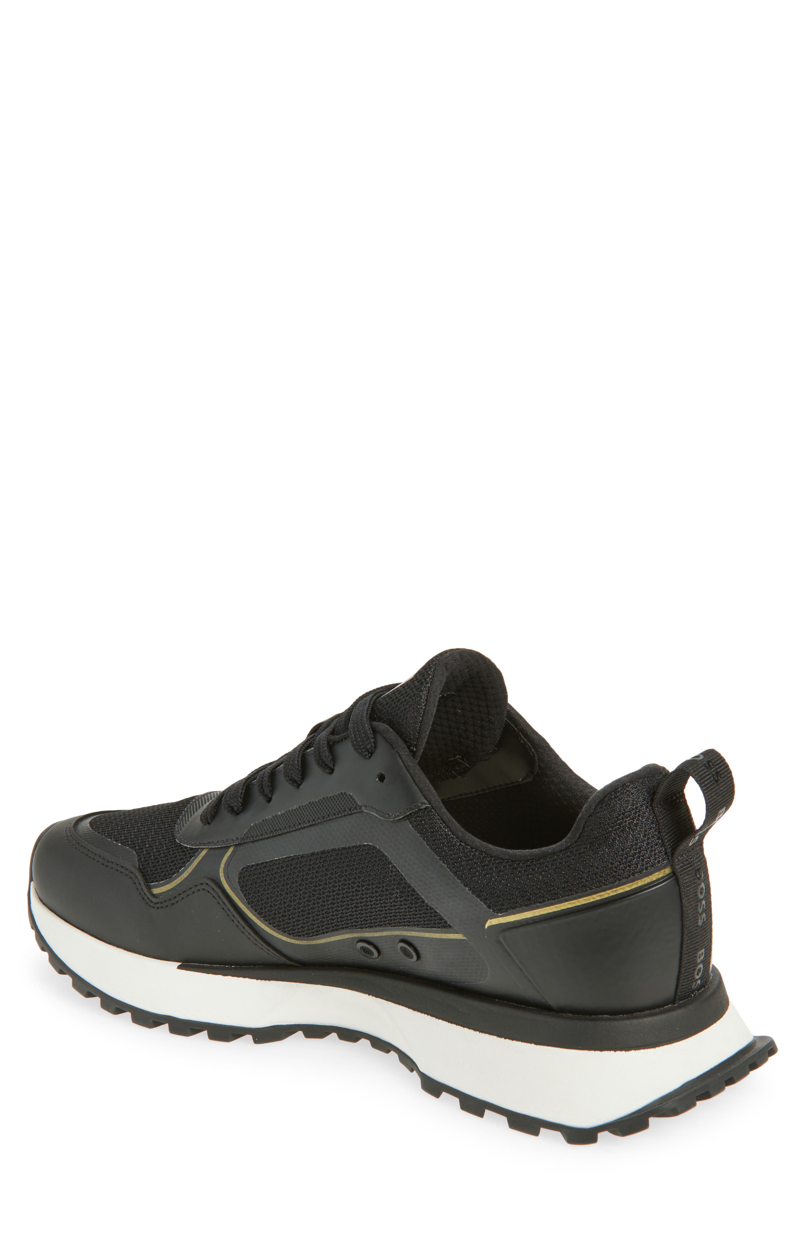 BOSS Jonah Trainer Sneaker, Alternate, color, Black