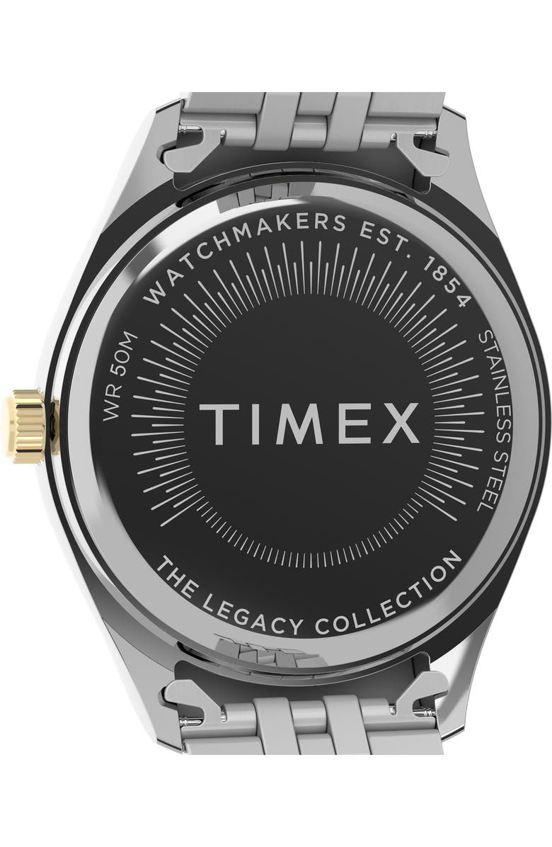 Timex<sup>®</sup> Legacy Celestial Two-Tone Bracelet Watch, 36mm, Alternate, color, Blue