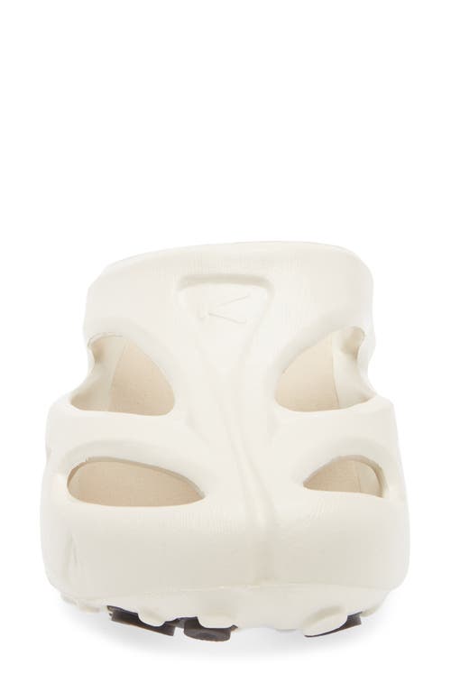 Keen Shanti Slide Sandal In White Latte