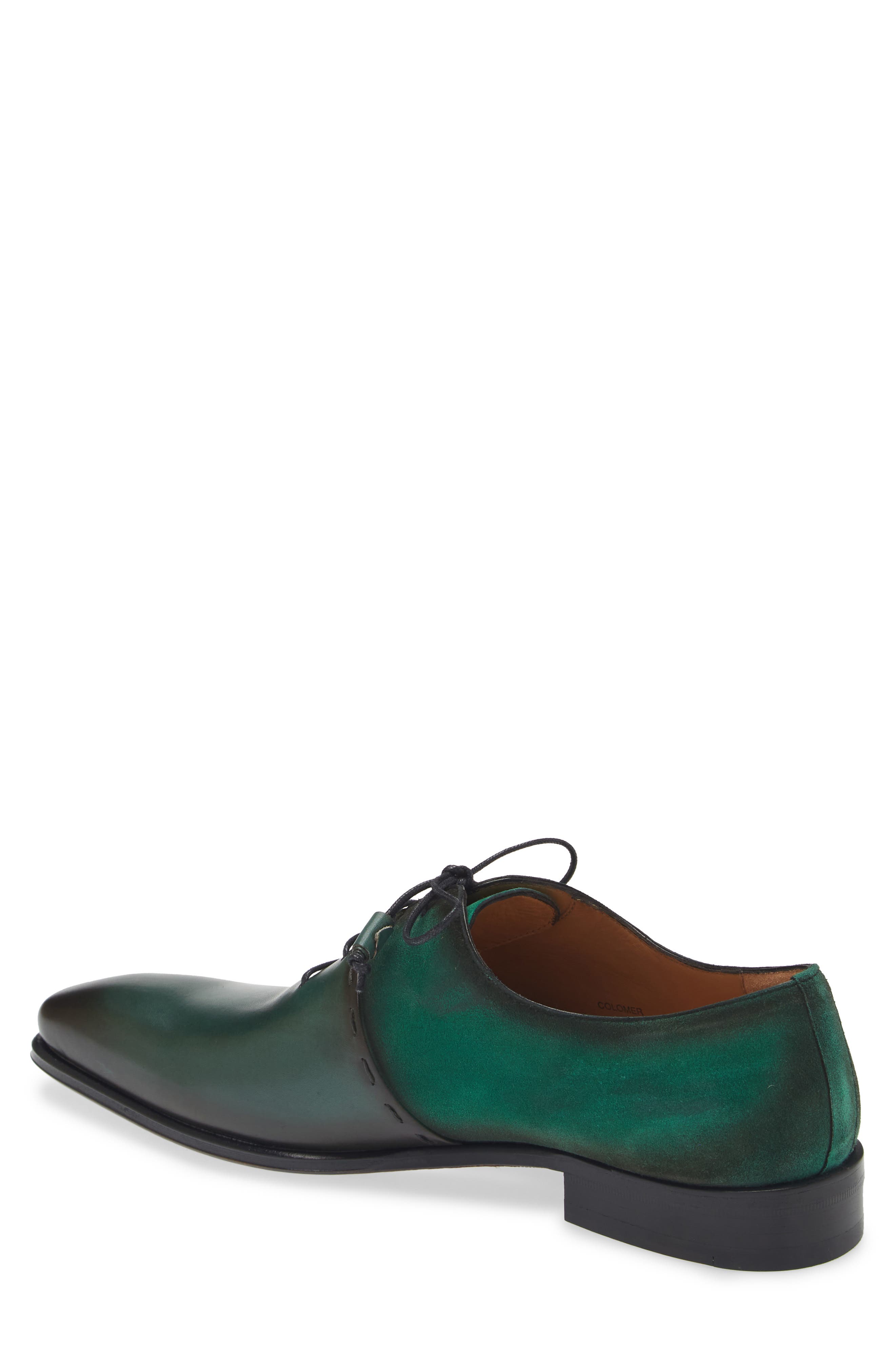 Mezlan Colomer Oxford, Alternate, color, Forest/ Green