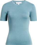 Michael Kors Collection Short Sleeve Cashmere Sweater