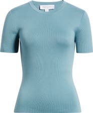 Michael Kors Collection Short Sleeve Cashmere Sweater