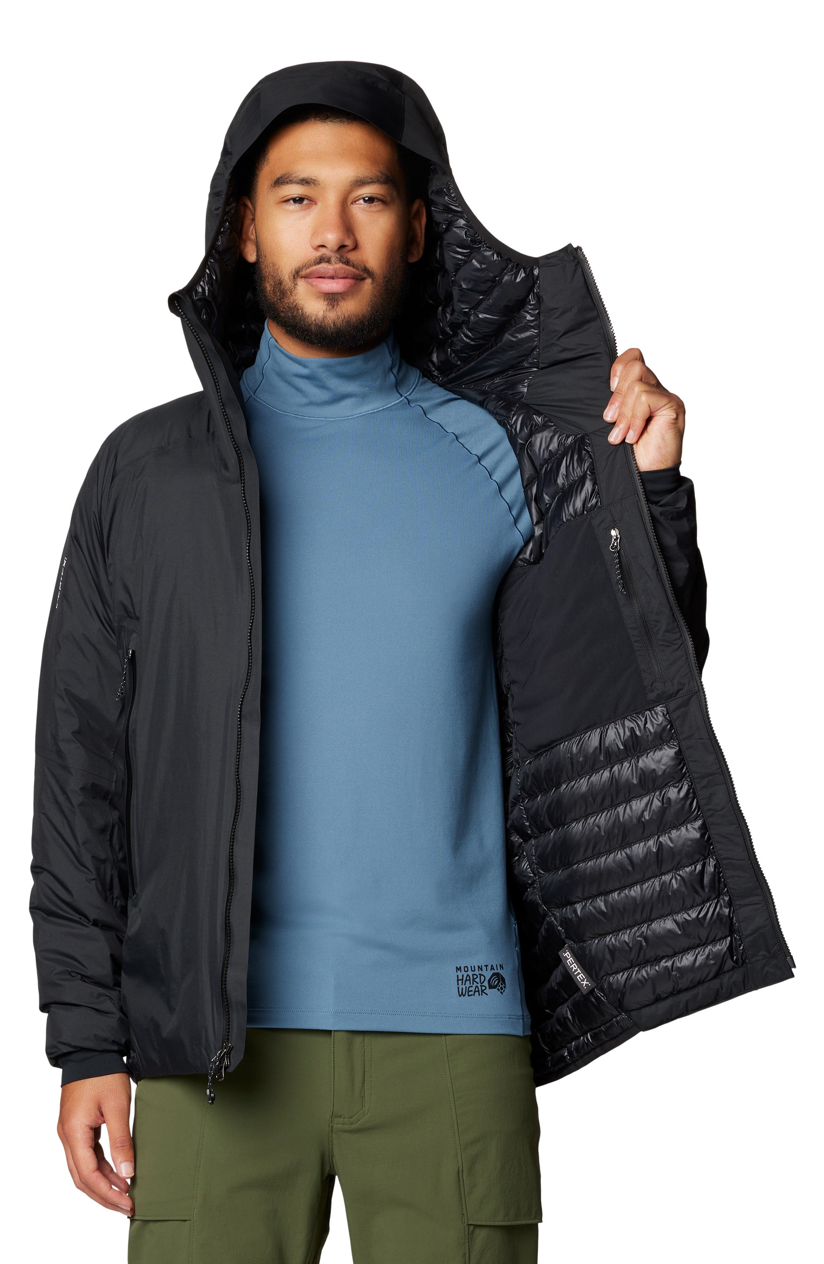Mountain Hardwear Storm Whisperer 800-Fill Down Hooded Insulated