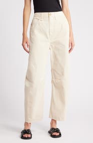 rag & bone Charlie High Waist Barrel Leg Pants | Nordstromrack
