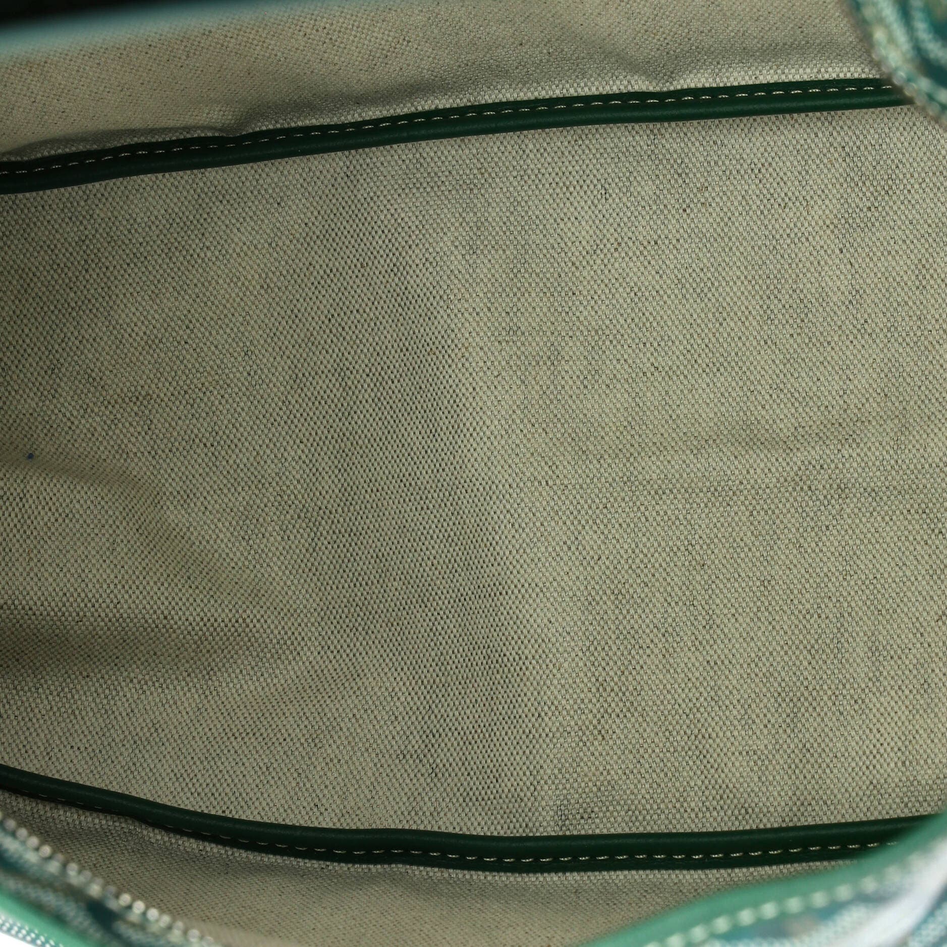 Pre-Owned Goyard Boheme Hobo Coated Canvas, Alternate, color, Green