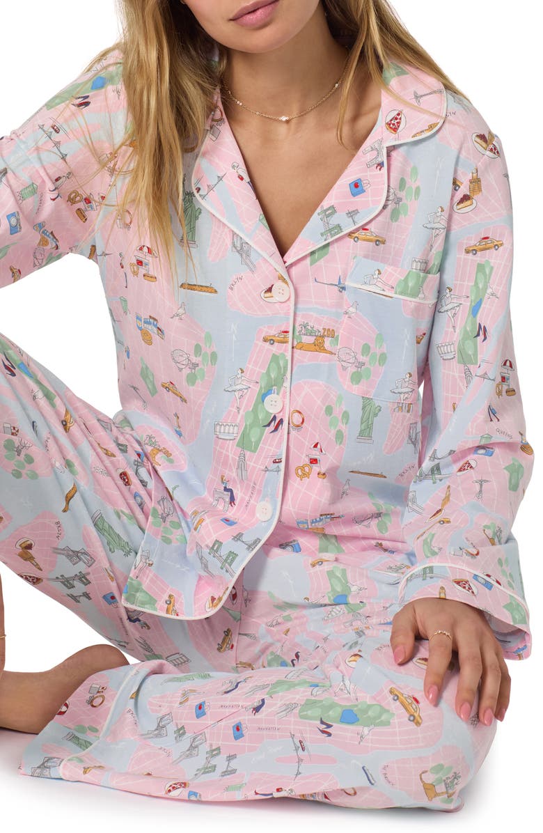 BedHead Pajamas Print Pajamas, Alternate, color, 