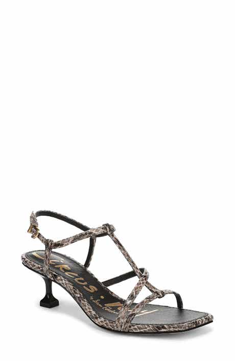 Circus NY by Sam Edelman Jaida Snakeskin Embossed Strappy Sandal