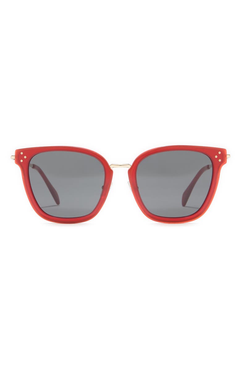 CELINE 54mm Square Sunglasses, Main, color,