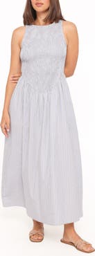 Petal & Pup Tony Stripe Sleeveless Maxi Dress