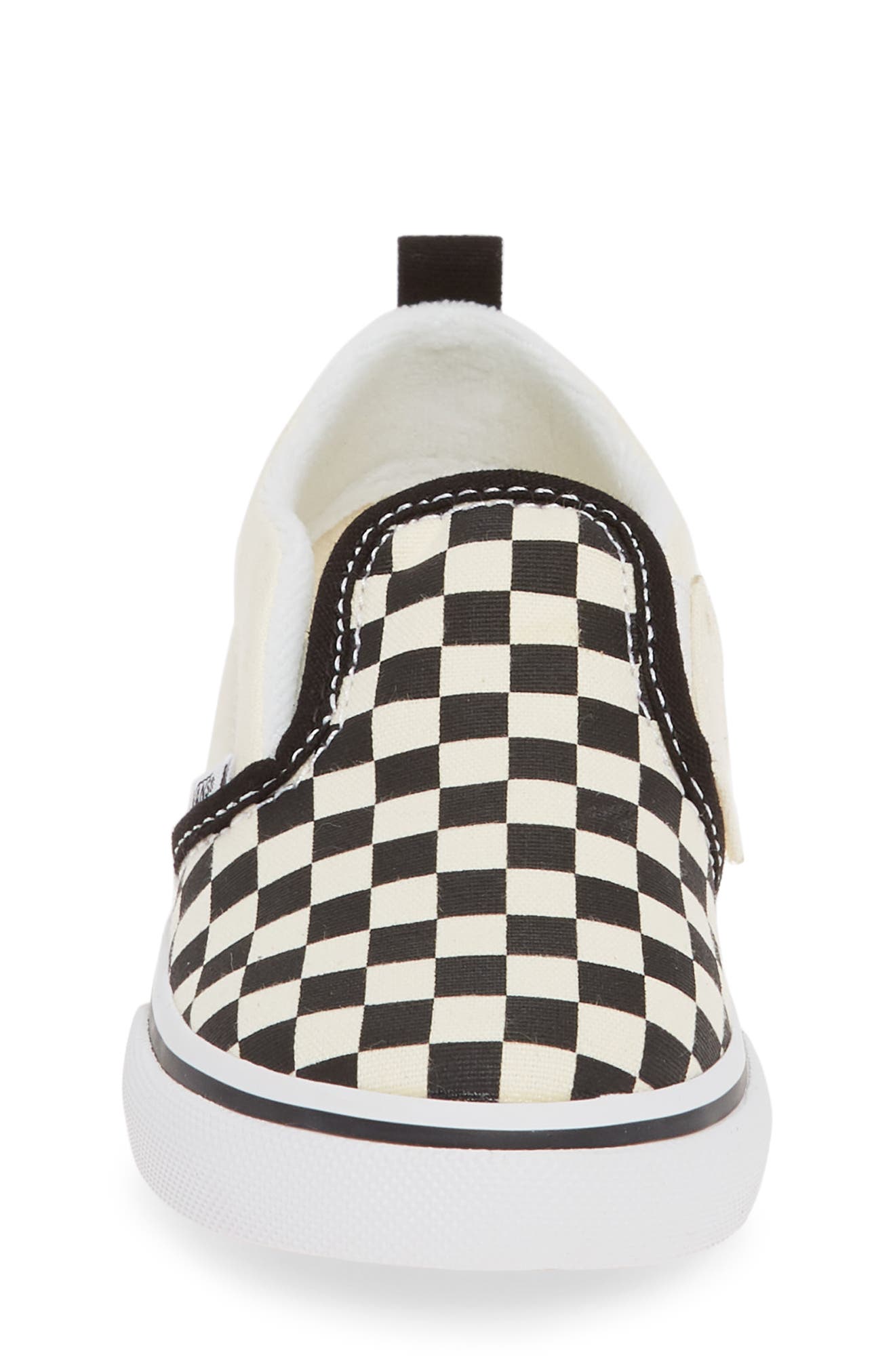 Vans Kids' Checkerboard Sneaker, Alternate, color, Checkerboard Black/ White