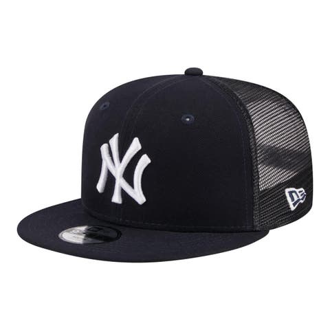 Youth New Era  Navy New York Yankees 9FIFTY Trucker Snapback Hat