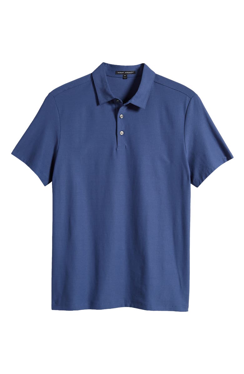 Robert Barakett Hickman Short Sleeve Polo Shirt, Alternate, color, Poseidon