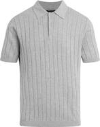 Joe's Guy Rib Polo Sweater