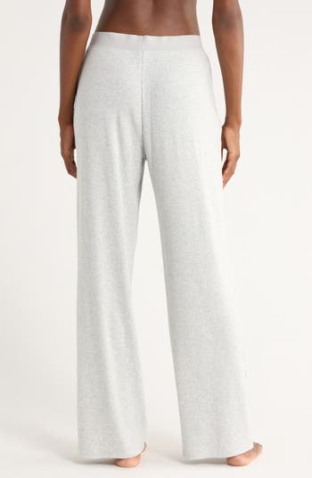 Sheer Rib Pajama Pants